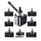 VEVOR Quick Change Tool Post Set 8 Pcs Lathe Tool Holders for 10