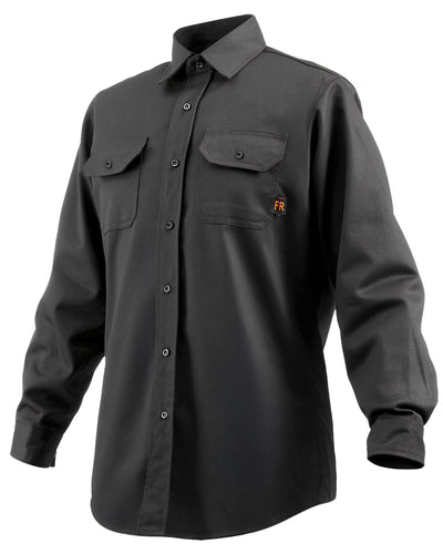 VEVOR Flame-Resistant Welding Jacket M Size 7oz FR Cotton Welding Safety Jacket 