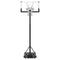 VEVOR Portable Basketball Stand, 10 ft Height Adjustment Basketball Hoop & Goal, Portable Basketballs Hoop with 48 inch PC Backboard & Wheels for Kids, Teens, Adults in Driveways, Pools, Schools