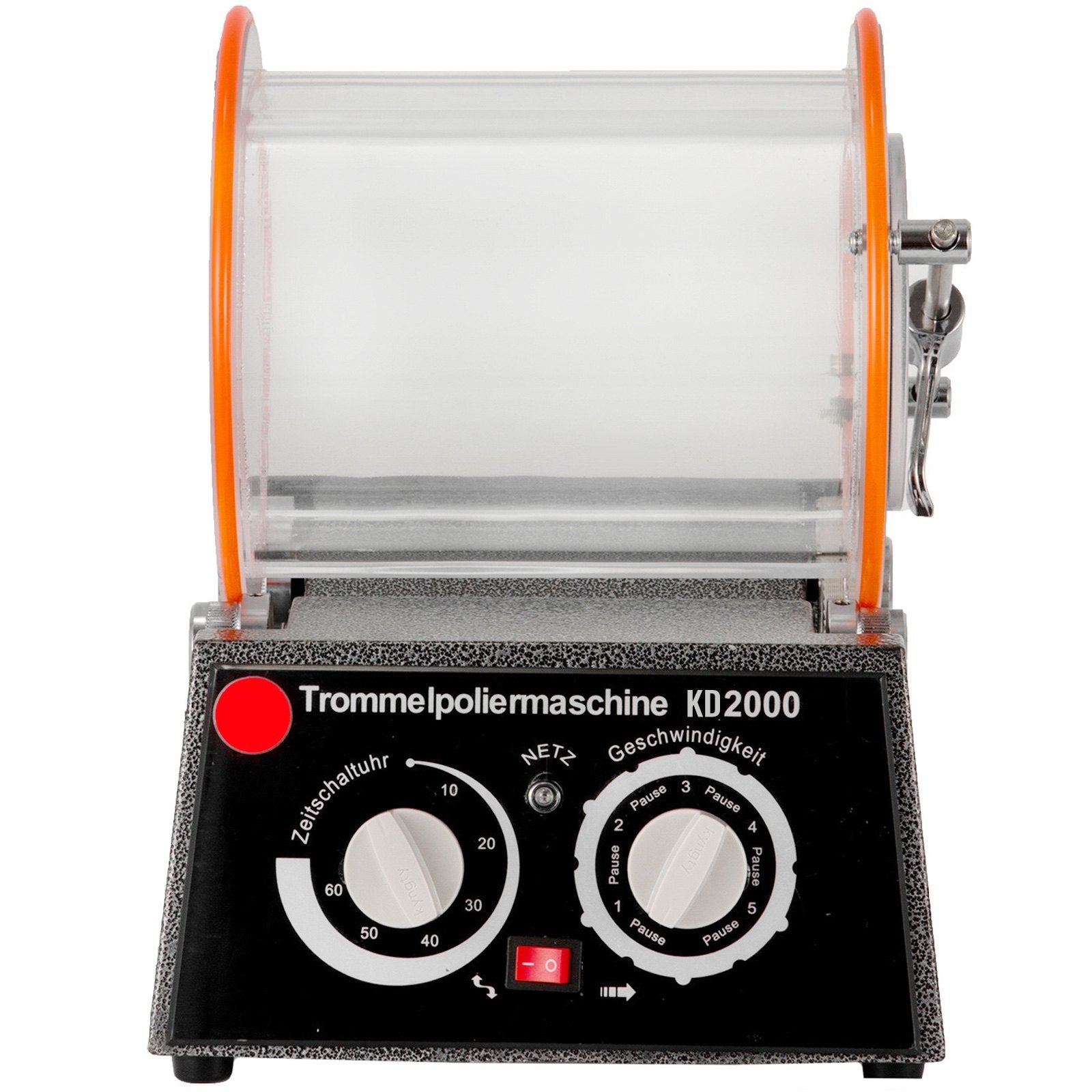 VEVOR Jewelry Polisher Tumbler 5Kg Capacity Mini Rotary Tumbler Machine with Timer Jewelry Polisher Finisher for Jewelry Stone (5 Kg Capacity) 