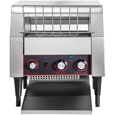 VEVOR Commercial Conveyor Toaster 2200W, Electric Heavy Duty Stainless Steel 300PCS/Hour, Commercial Bread Toaster Sliver 110V for Restaurant Breakfast 