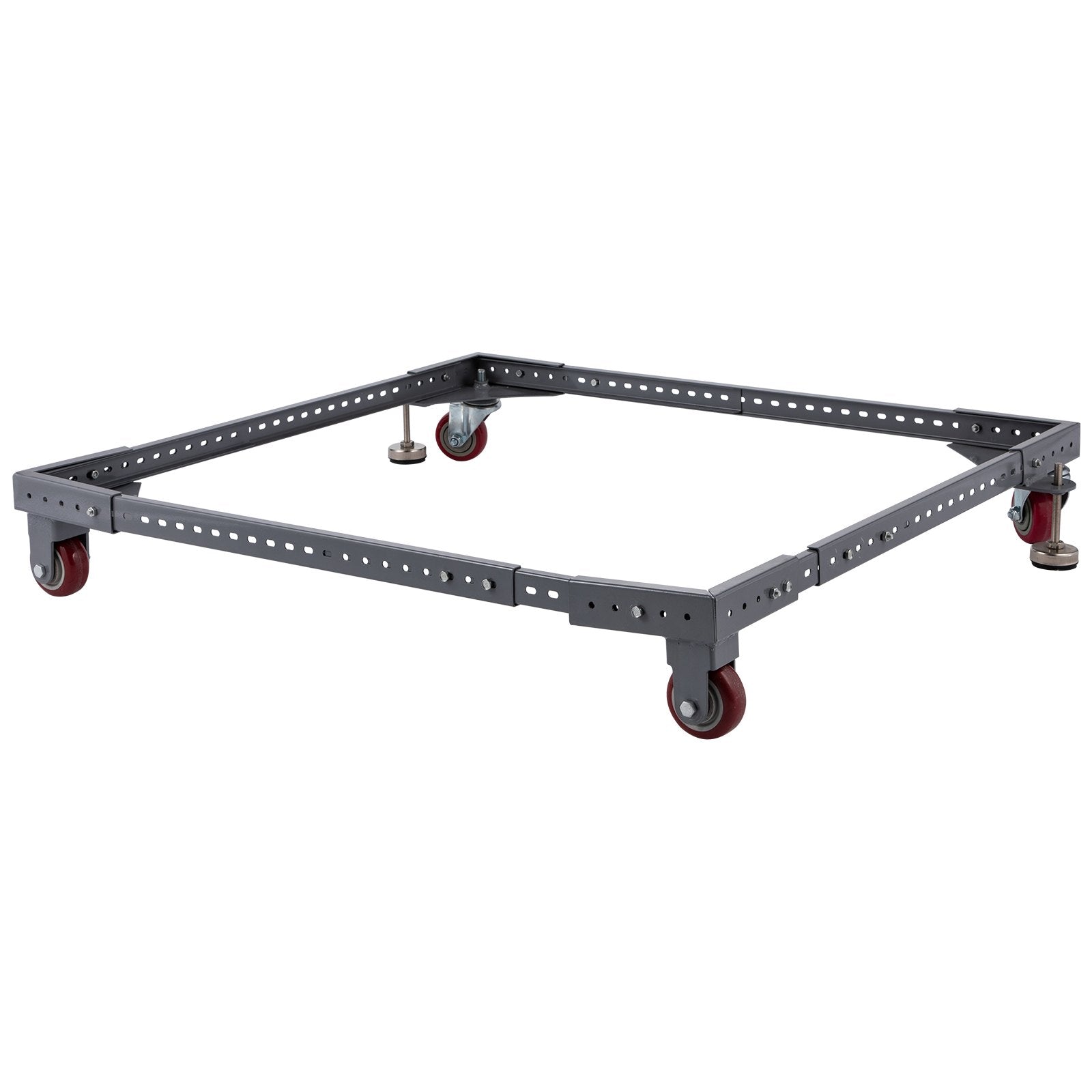 VEVOR Adjustable Universal Mobile Base PM-2500 Heavy-Duty Mobile Base Rolling Mobile Base, Used for Mobilizing Large Power Tools, Table Saws, Drill Press, Planers, Jointers, Fridge and Washing Machine 