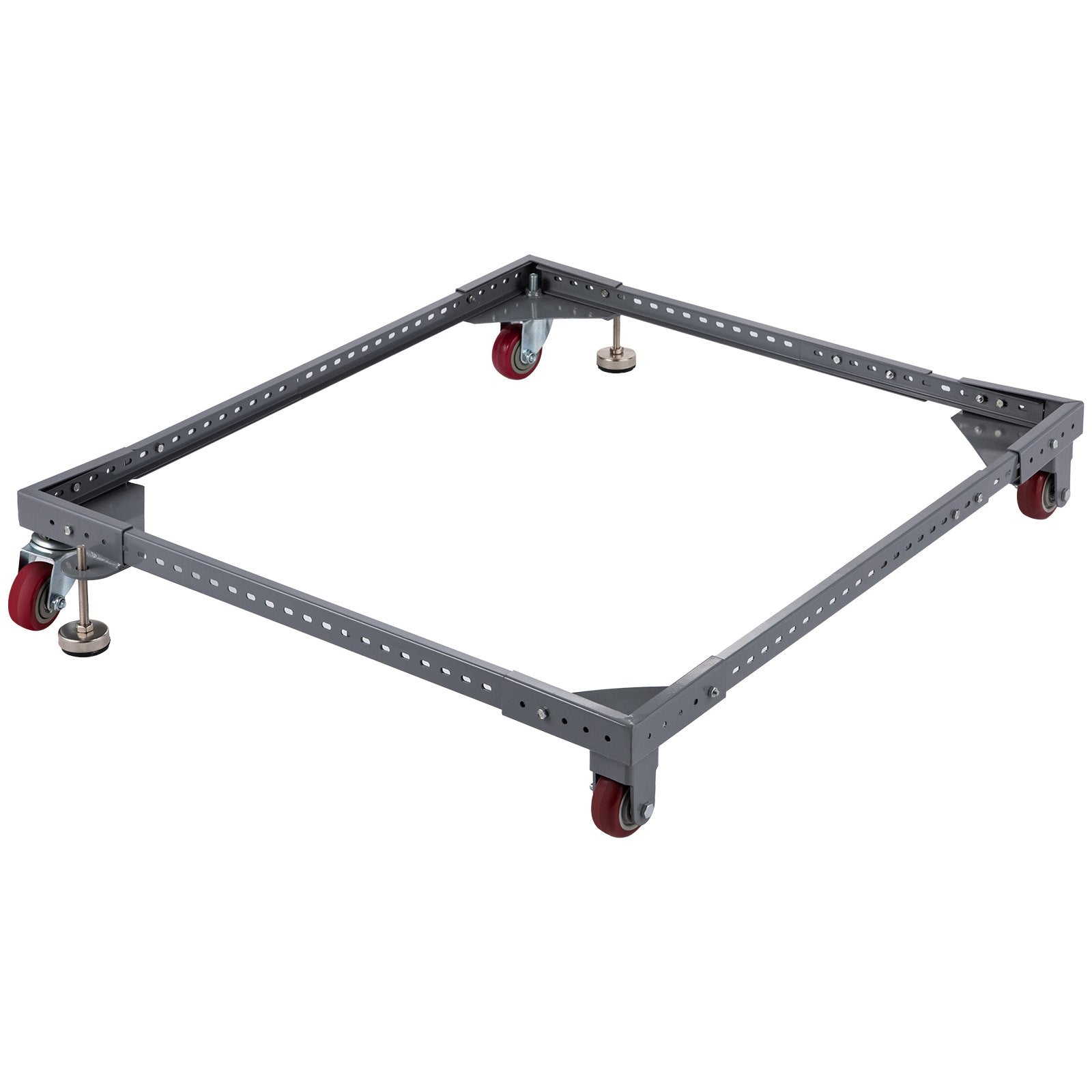 VEVOR Adjustable Universal Mobile Base PM-2500 Heavy-Duty Mobile Base Rolling Mobile Base, Used for Mobilizing Large Power Tools, Table Saws, Drill Press, Planers, Jointers, Fridge and Washing Machine 