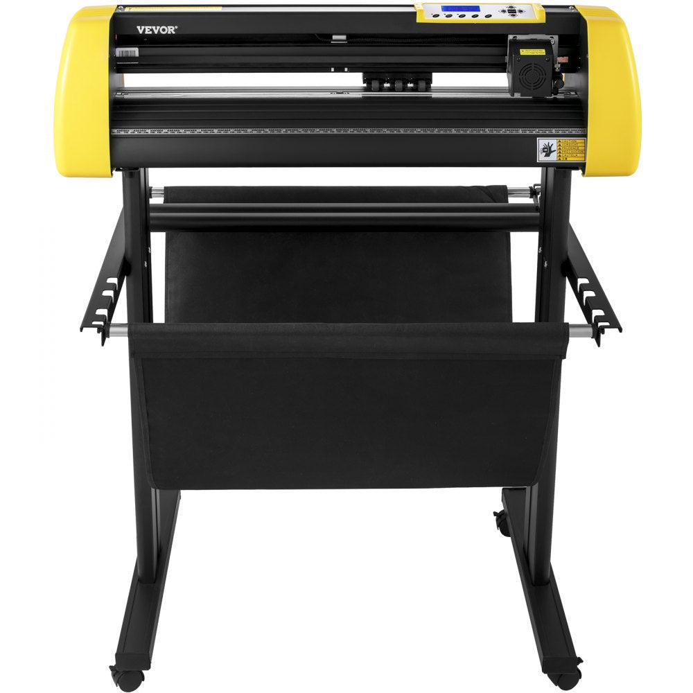 VEVOR 34" Vinyl Cutter/Plotter Sign Cutting Machine Software 3 Blades LCD Screen 