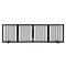 VEVOR Free Standing Dog Gate, 24