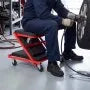 VEVOR 40" 2-in-1 Folding Mechanic Creeper & Rolling Garage Seat – 450 lb Capacity