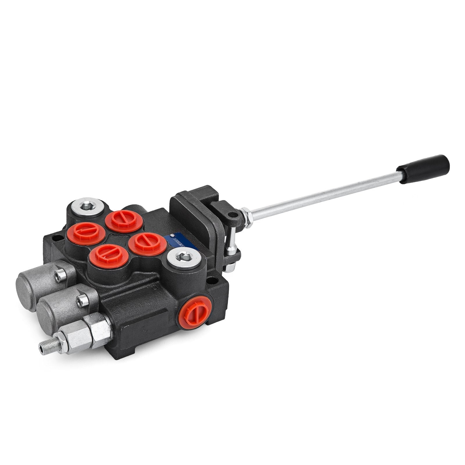 VEVOR Hydraulic Valve 2 Spool Hydraulic Joystick Control Valve 11gpm Hydraulic Directional Control Valve Double Acting for Tractors Loaders Tanks 