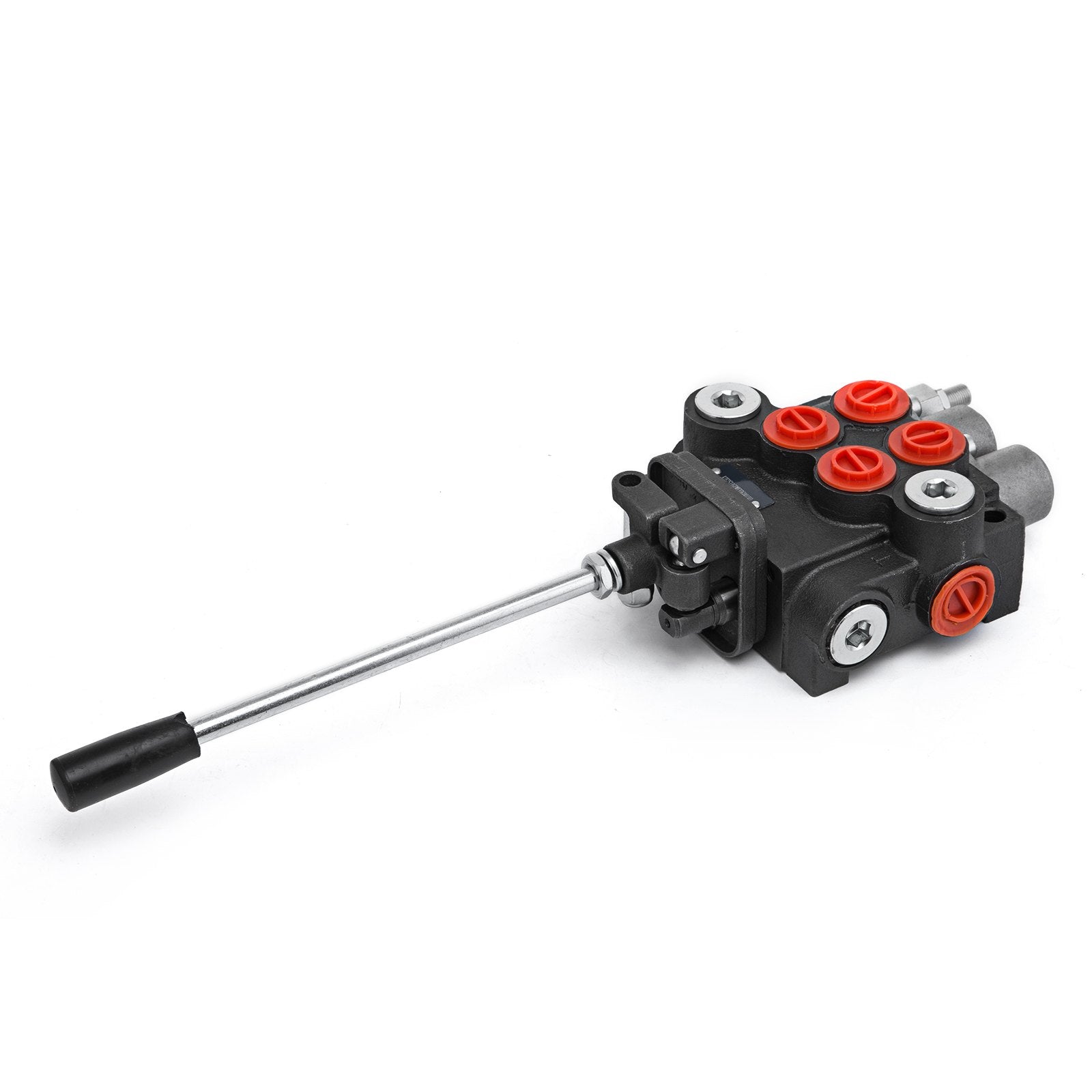 VEVOR Hydraulic Valve 2 Spool Hydraulic Joystick Control Valve 11gpm Hydraulic Directional Control Valve Double Acting for Tractors Loaders Tanks 