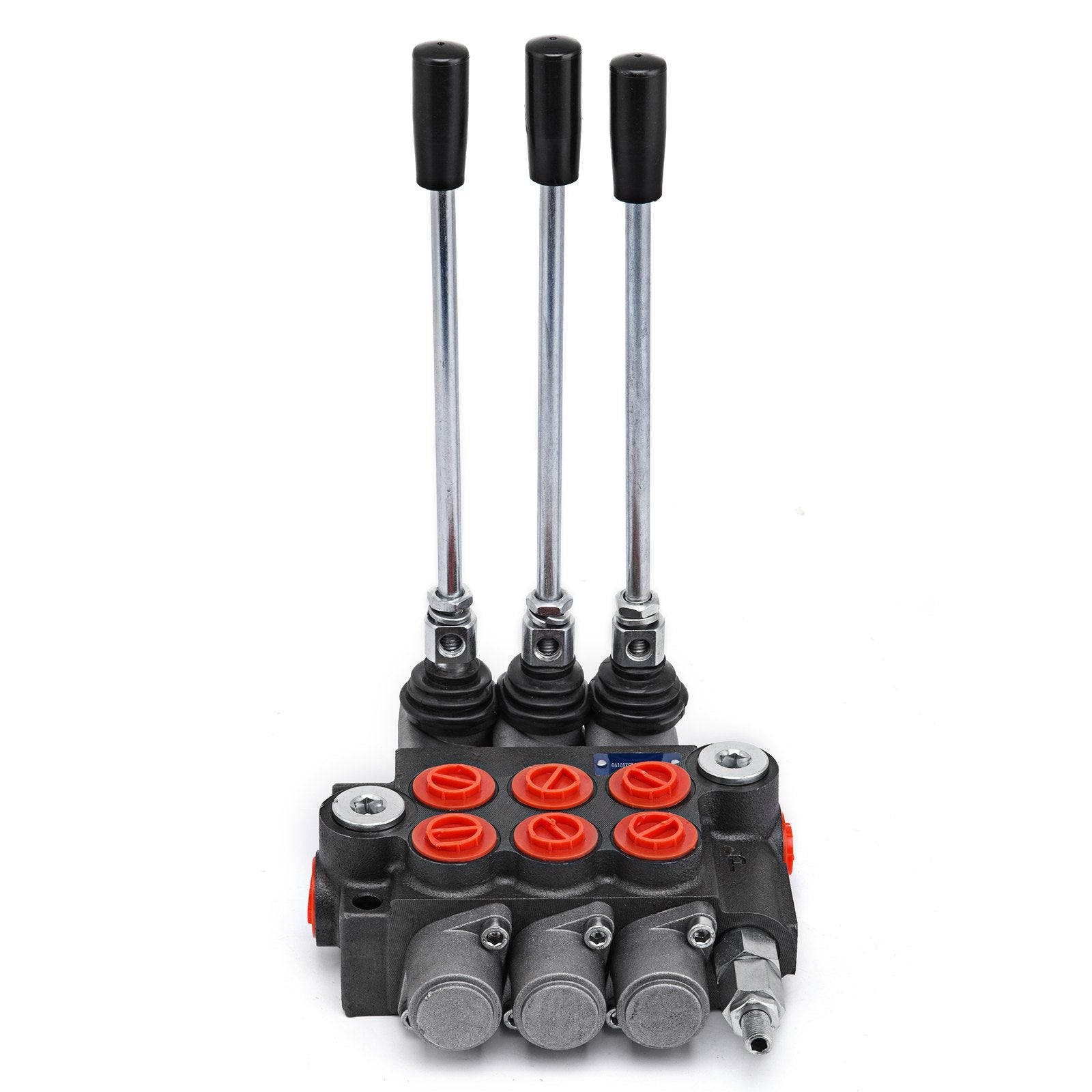 VEVOR 3 Spool Hydraulic Control Valve 11GPM Hydraulic Directional Control Valve Double Acting Hydraulic Valve for Tractors Loaders Tanks 