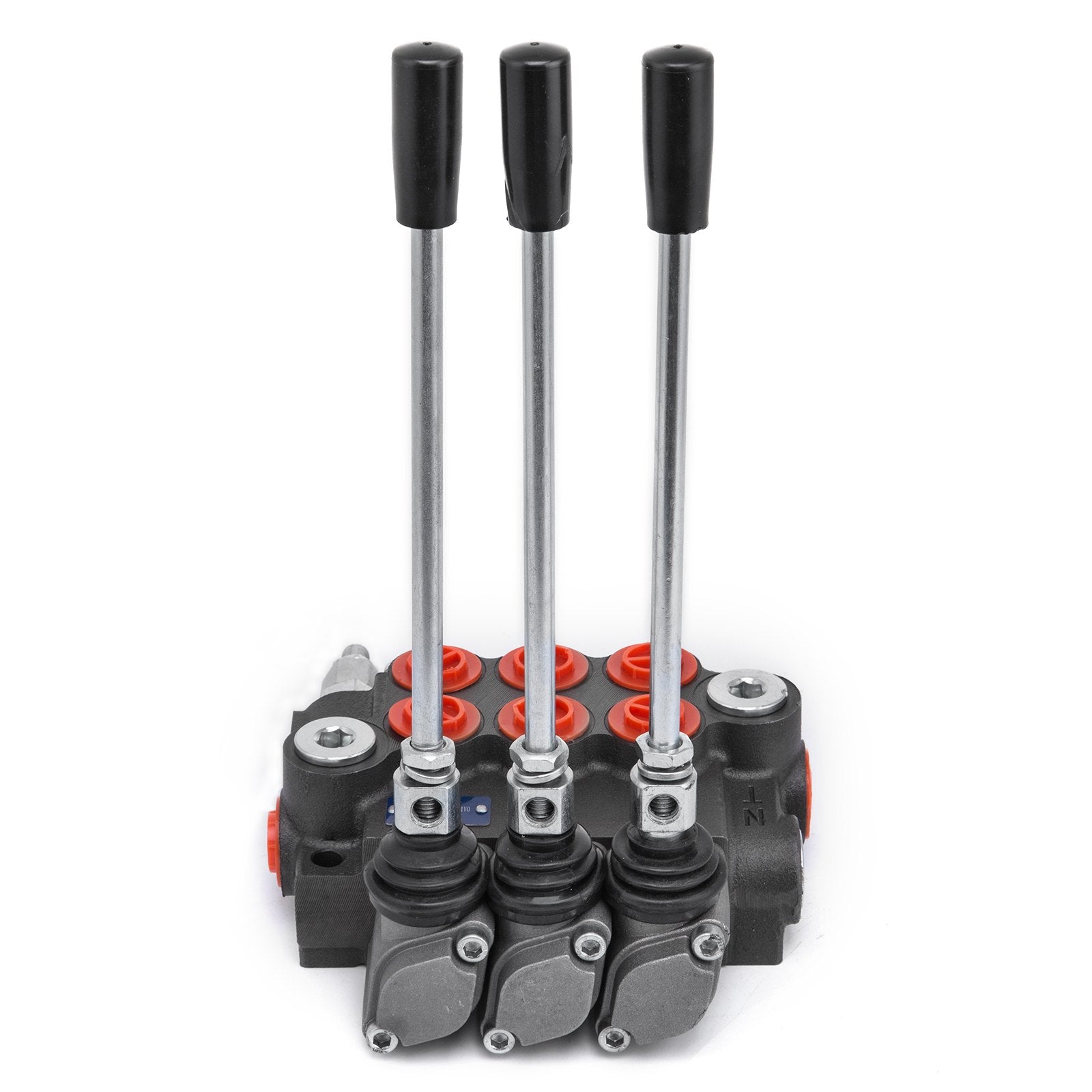 VEVOR 3 Spool Hydraulic Control Valve 11GPM Hydraulic Directional Control Valve Double Acting Hydraulic Valve for Tractors Loaders Tanks 