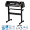 VEVOR Vinyl Cutter Machine, 28in / 720mm, LED Plotter Printer, Precise Manual Positioning, Softwares Support MAC and Windows Systems, Adjustable Force and Speed, Floor Stand for Making Sign Label