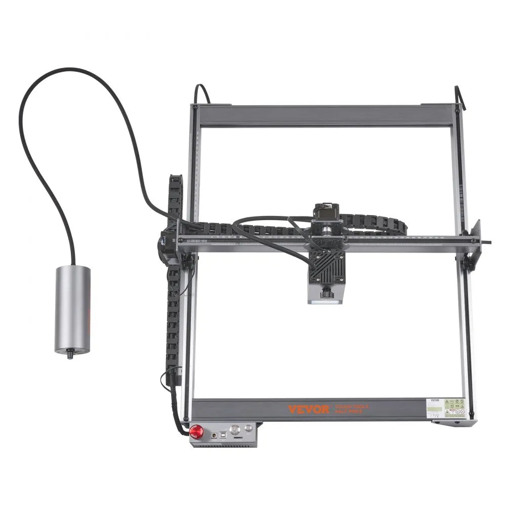 VEVOR Laser Engraver, 20W Output Laser Engraving Machine, 15.7" x 15.7" Large Working Area, 10000mm/min Movement Speed, Compressed Spot with Rotary Roller, Laser Cutter for Wood, Metal, Acrylic