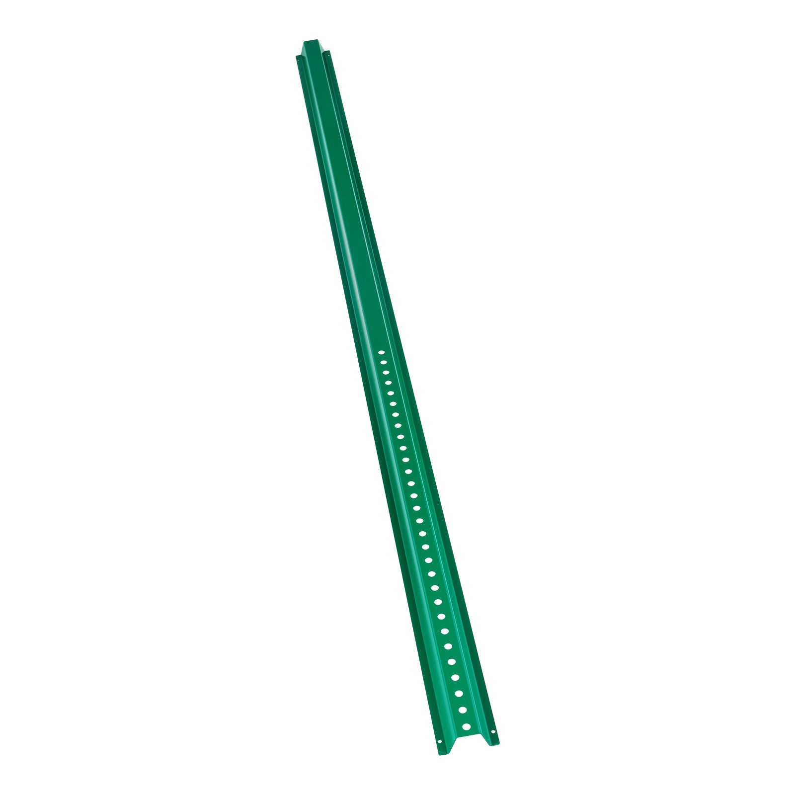 VEVOR Cast Iron Sign Post 6ft Fixed U-Channel Heavy Duty Post Sign Holder Green 