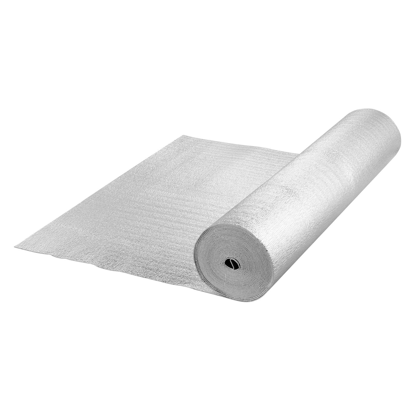 VEVOR Double Reflective Insulation Roll Foam Core Radiant Barrier 48 in x 50 ft 