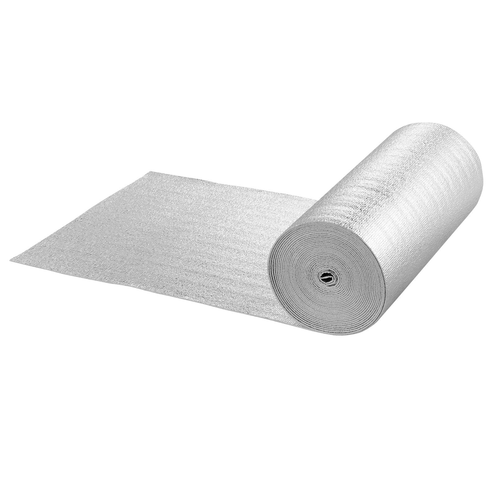 VEVOR Double Reflective Insulation Roll Foam Core Radiant Barrier 23.8in x 50 ft 