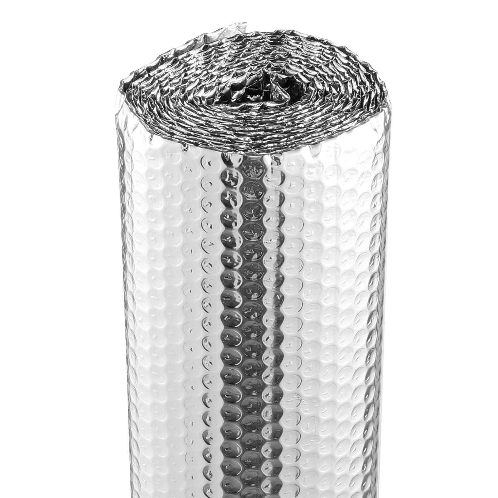 VEVOR Double Reflective Insulation Roll Air Bubble Film Radiant 48 in x 10 ft 
