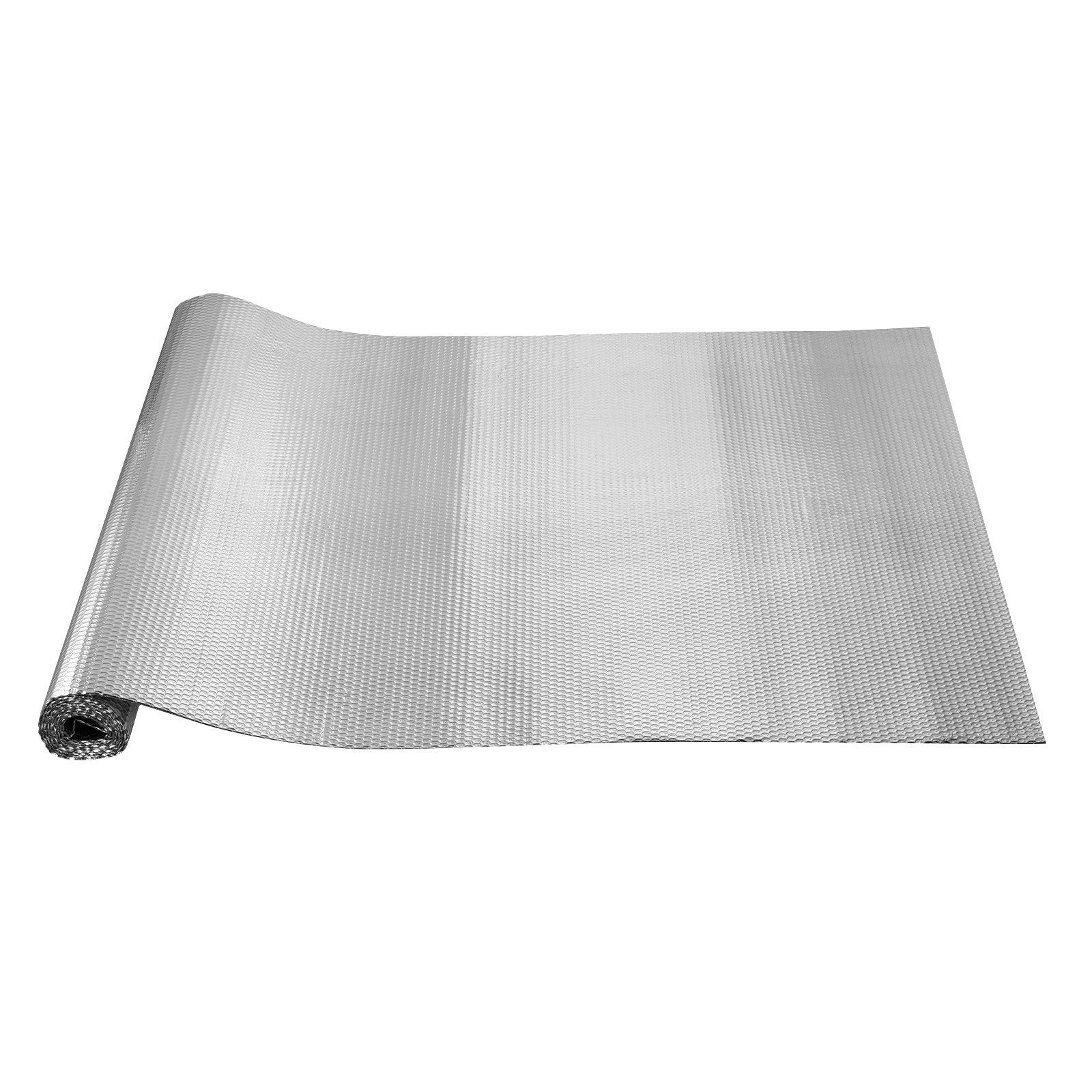 VEVOR Double Reflective Insulation Roll Air Bubble Film Radiant 48 in x 10 ft 