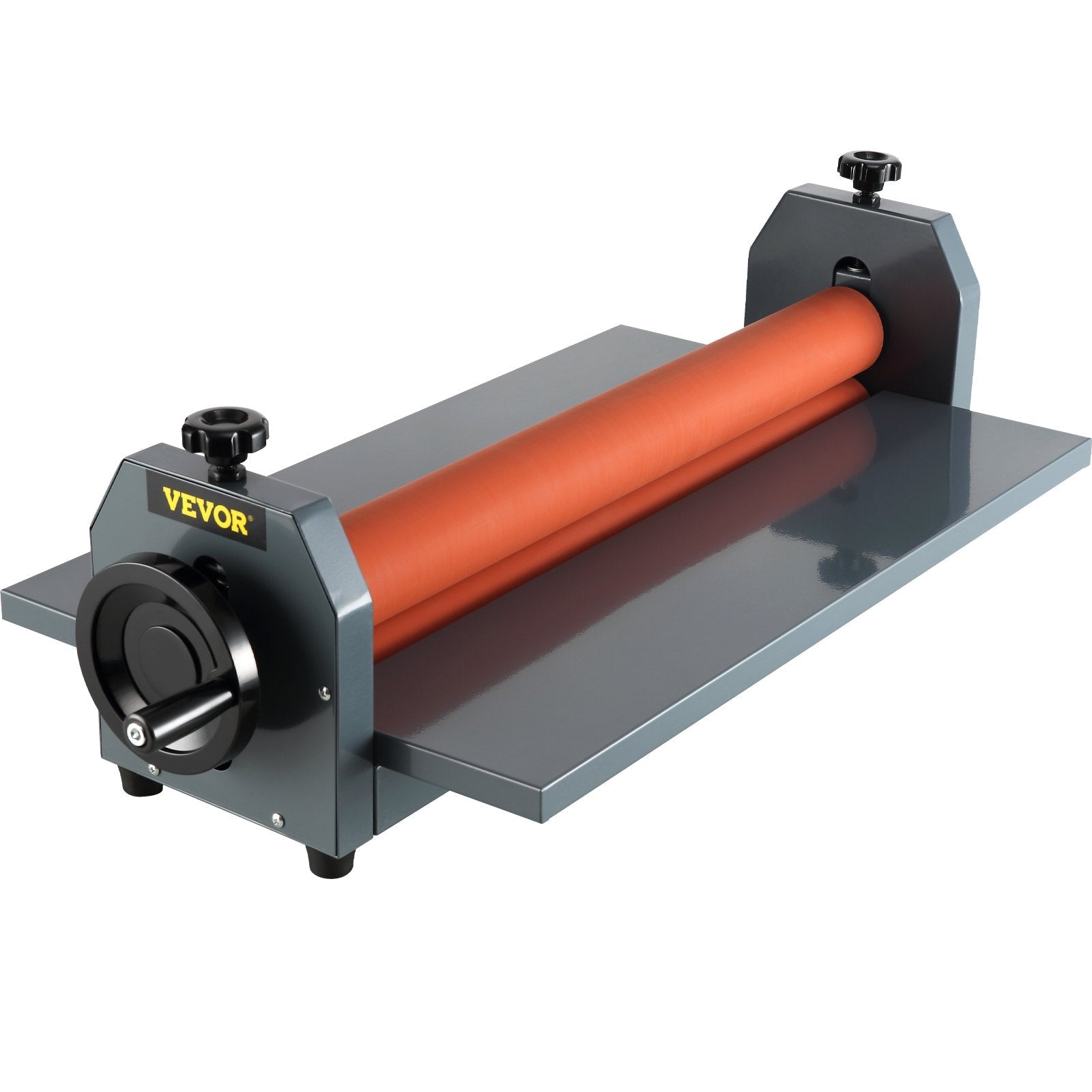 VEVOR 51 Inch Cold Laminator Machine 10mm Manual Vinyl Photo Film Cold laminator Hand Crank Pressure Cold Roll laminator(51Inch) 