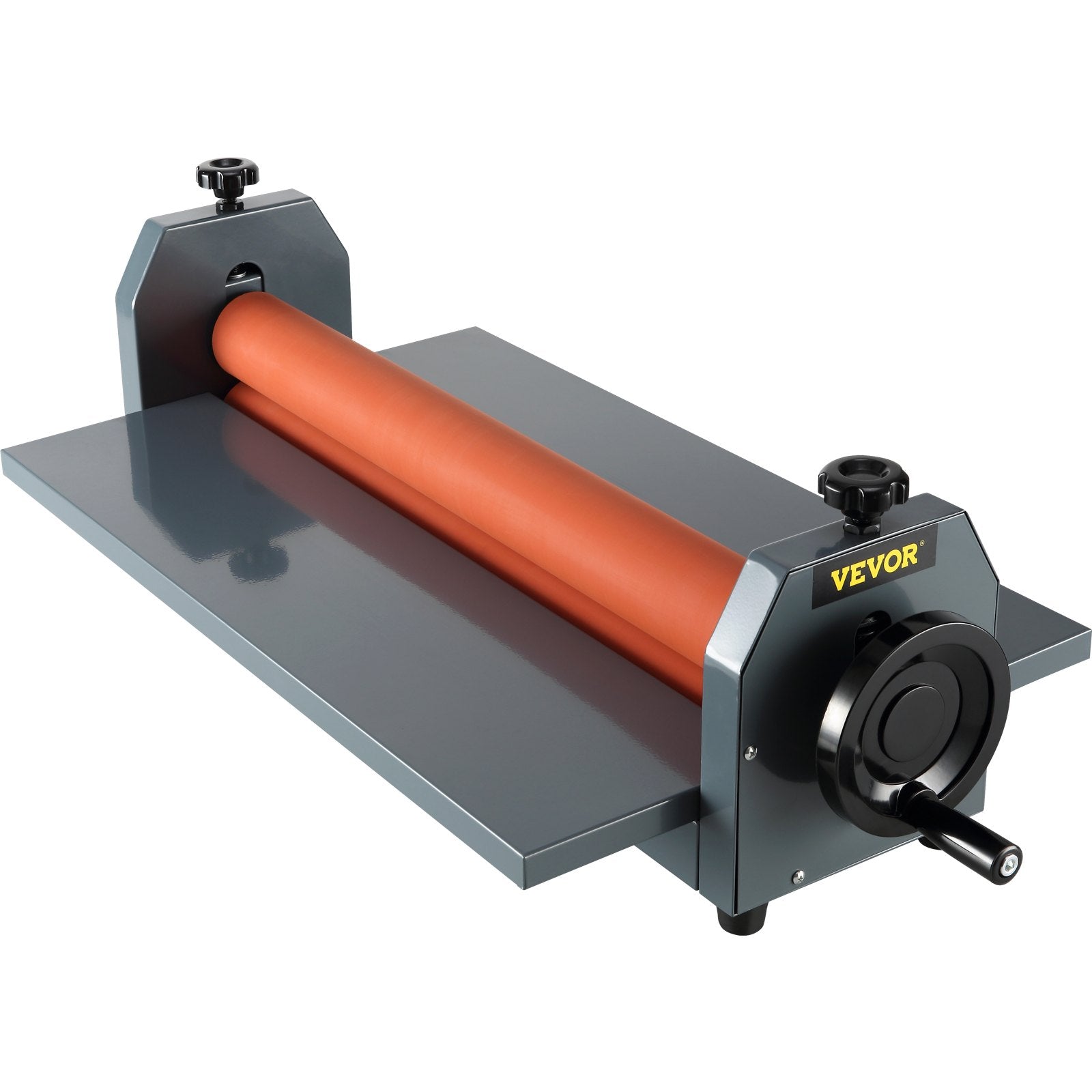 VEVOR 51 Inch Cold Laminator Machine 10mm Manual Vinyl Photo Film Cold laminator Hand Crank Pressure Cold Roll laminator(51Inch) 