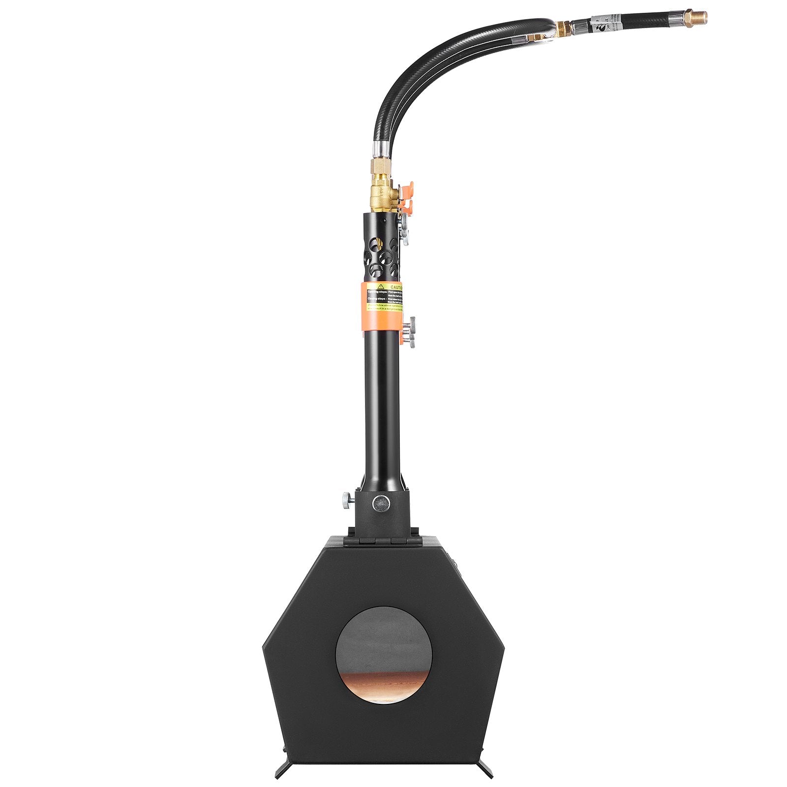 VEVOR Portable Propane Forge 3 Burner Farrier Forge 2600? Tool Knife Metal Forge 