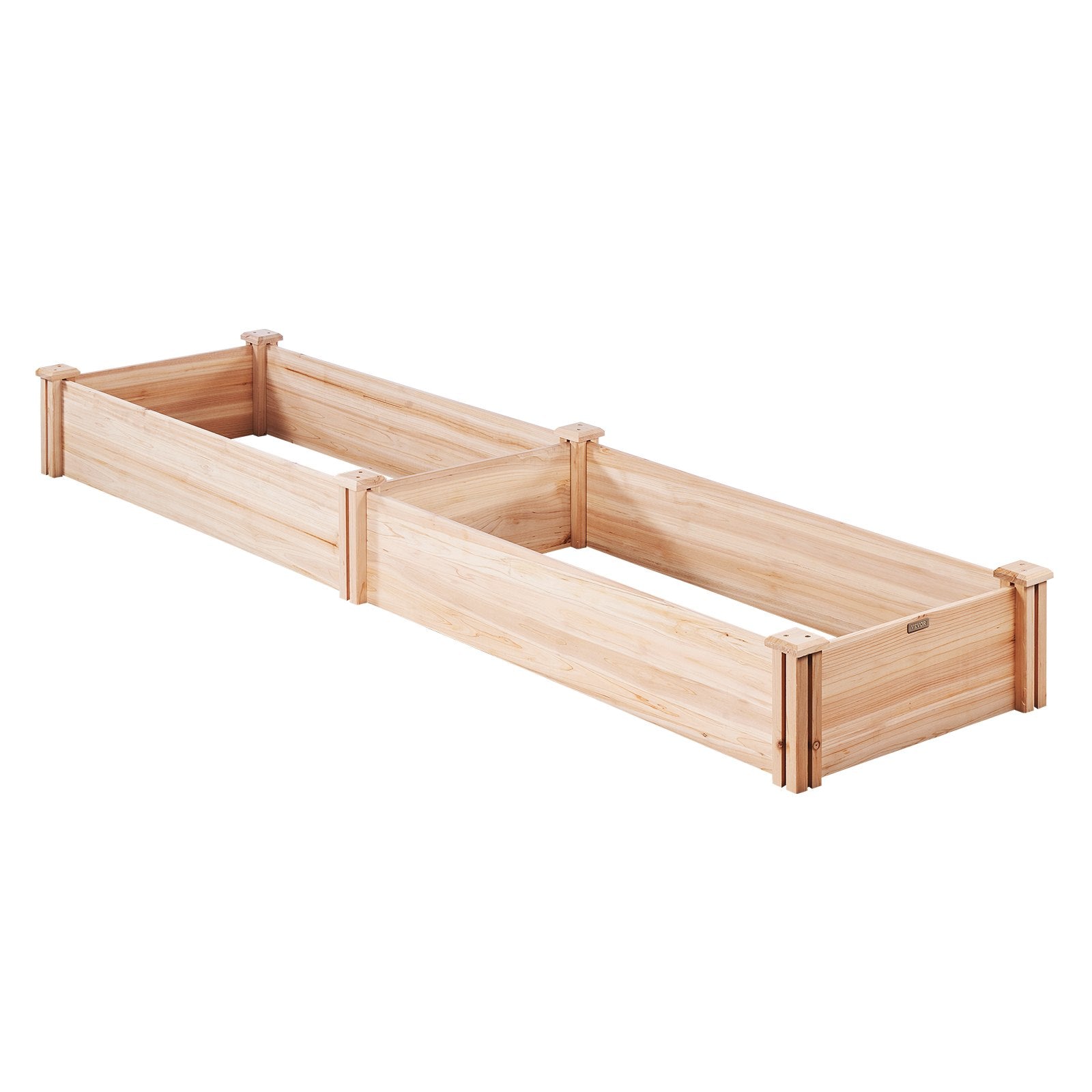 VEVOR Wooden Raised Garden Bed Planter Box 94.5x23.6x9.8" Flower Vegetable Herb 