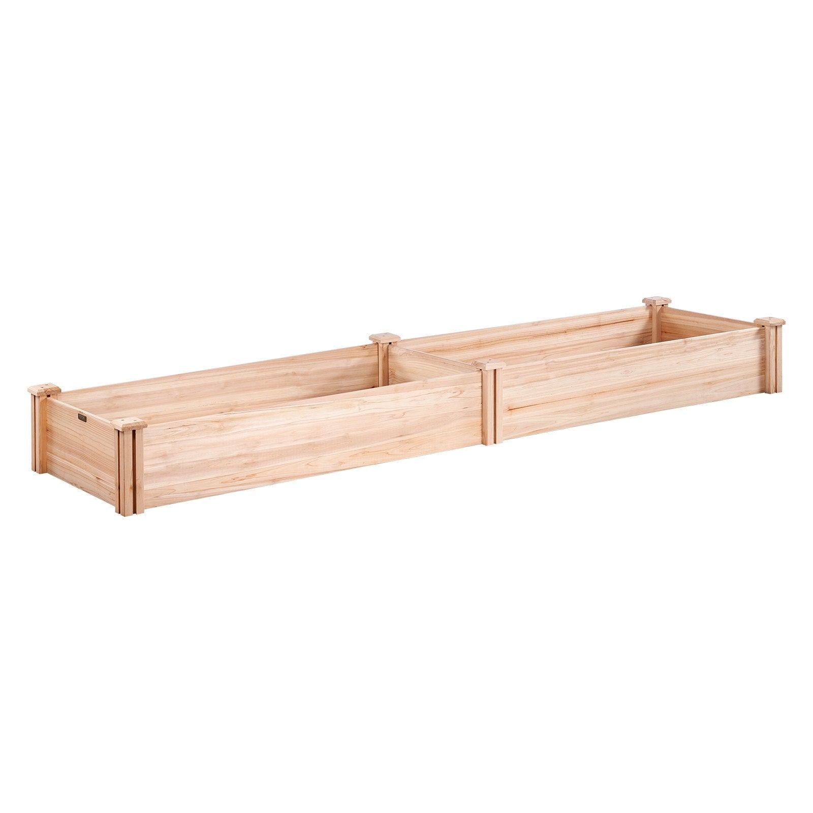 VEVOR Wooden Raised Garden Bed Planter Box 94.5x23.6x9.8" Flower Vegetable Herb 