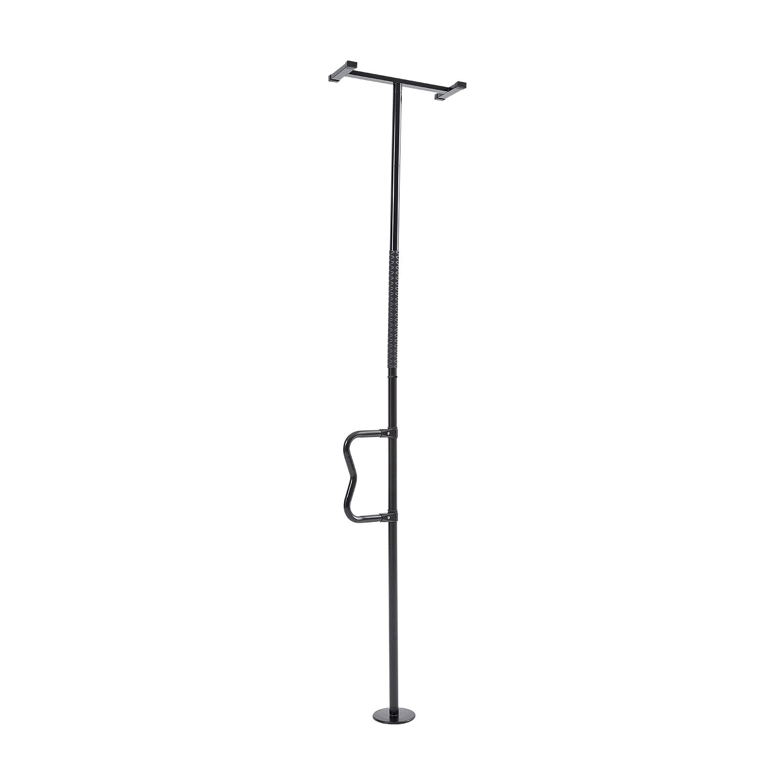 VEVOR Floor-to-Ceiling Transfer Pole 300 Lbs Capacity for 7-10 Ft Ceilings Black 