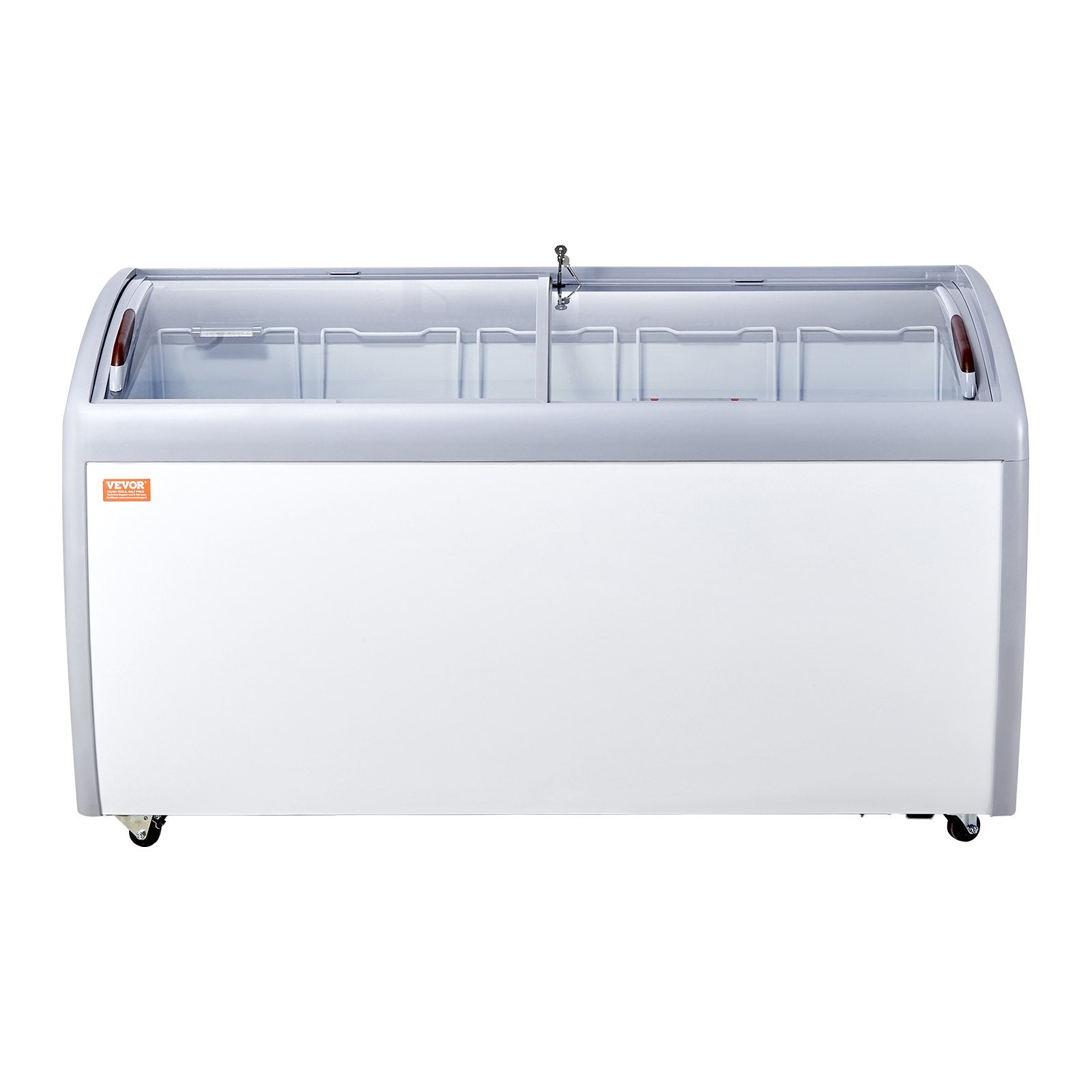 VEVOR 16.3Cu.ft Commercial Ice Cream Display Case Gelato Dipping Freezer Cabinet 