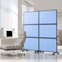 VEVOR Acoustic Room Divider Partition Panel Privacy Screen 2 Pack Indigo Blue 