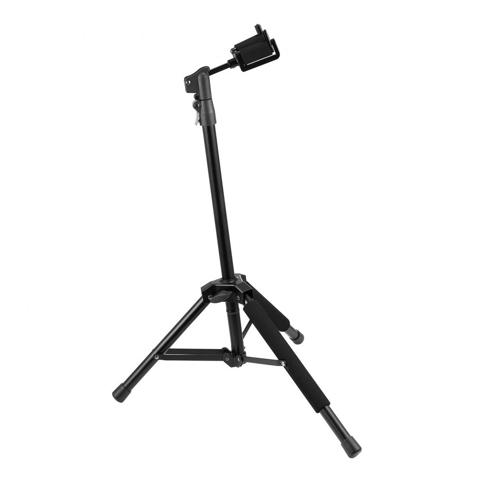 VEVOR Tripod Guitar Stand Floor-Standing Foldable 35.4-47.2 in Adjustable Height 