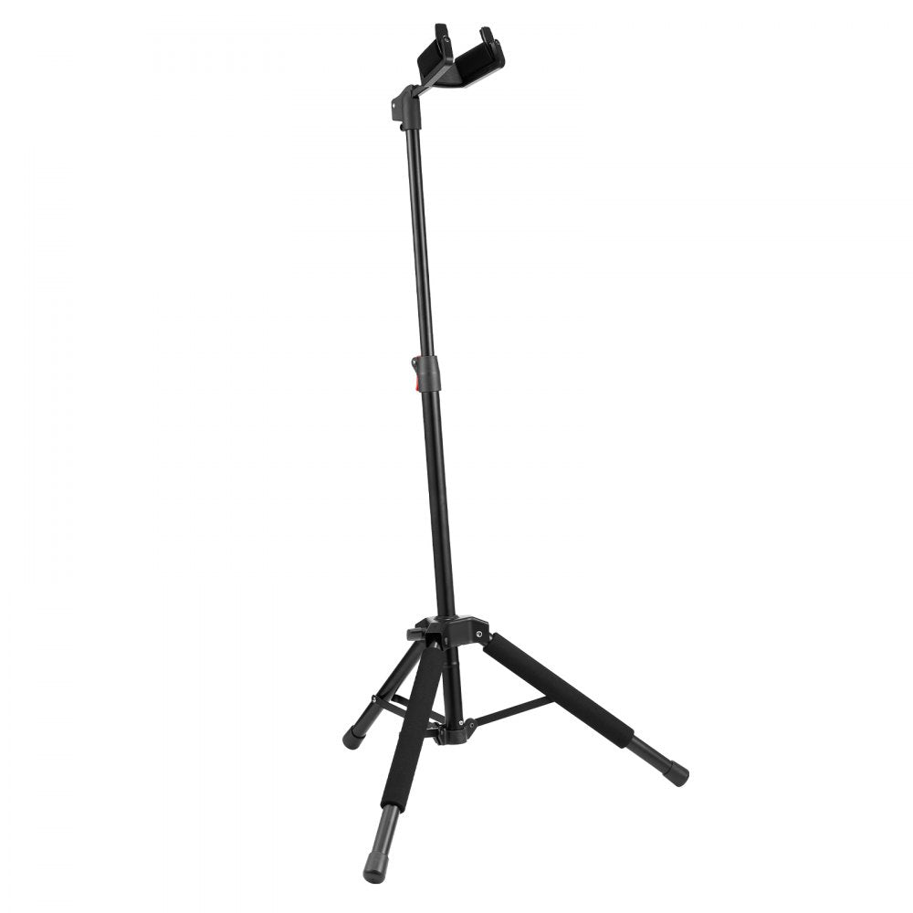 VEVOR Tripod Guitar Stand Floor-Standing Foldable 35.4-47.2 in Adjustable Height 