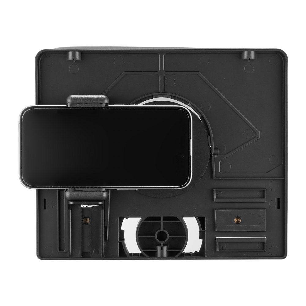 VEVOR 10'' Portable Teleprompter Remote for Webcam Smartphone Live Streaming 