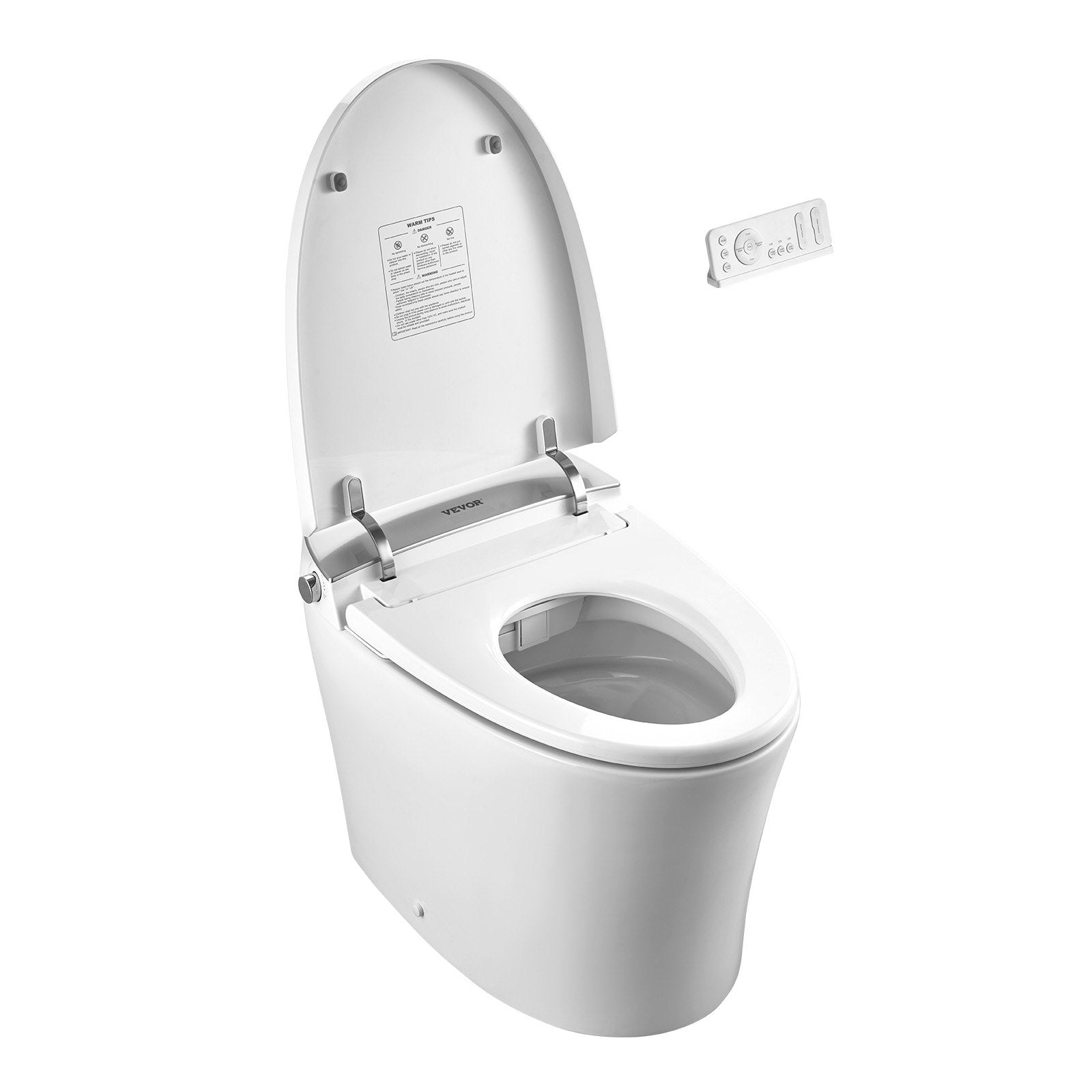 VEVOR Elongated Smart Toilet Auto Freshening Toilet with Heated Toilet Seat 