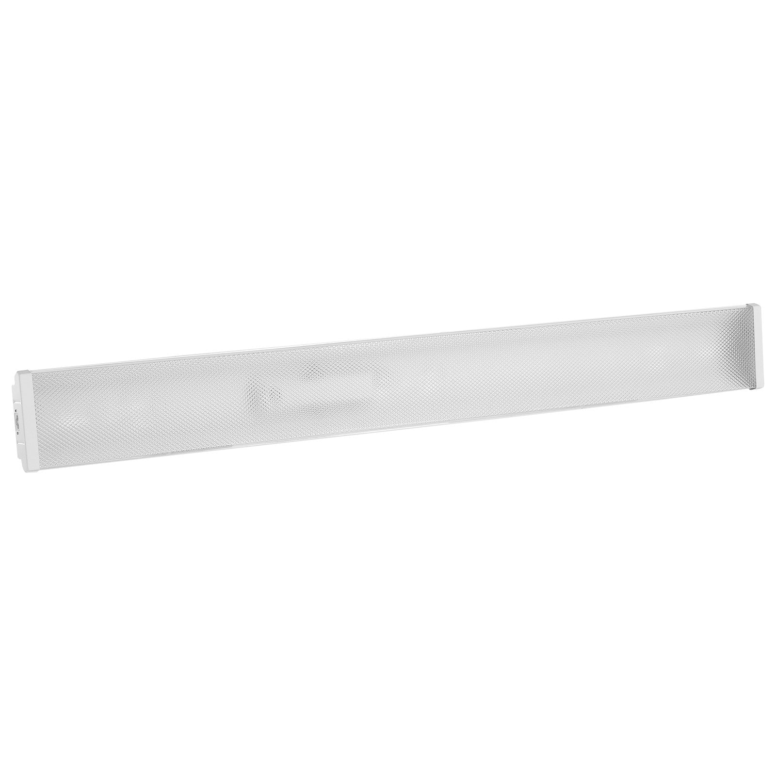 VEVOR 4FT LED Wraparound Light, 50W, 5500LM Flush Mount LED Shop Light, 3000K/4000K/5000K Adjustable LED Kitchen Ceiling Lighting Fixtures for Garage Office Laundry Fluorescent Tube Replacement, FCC 