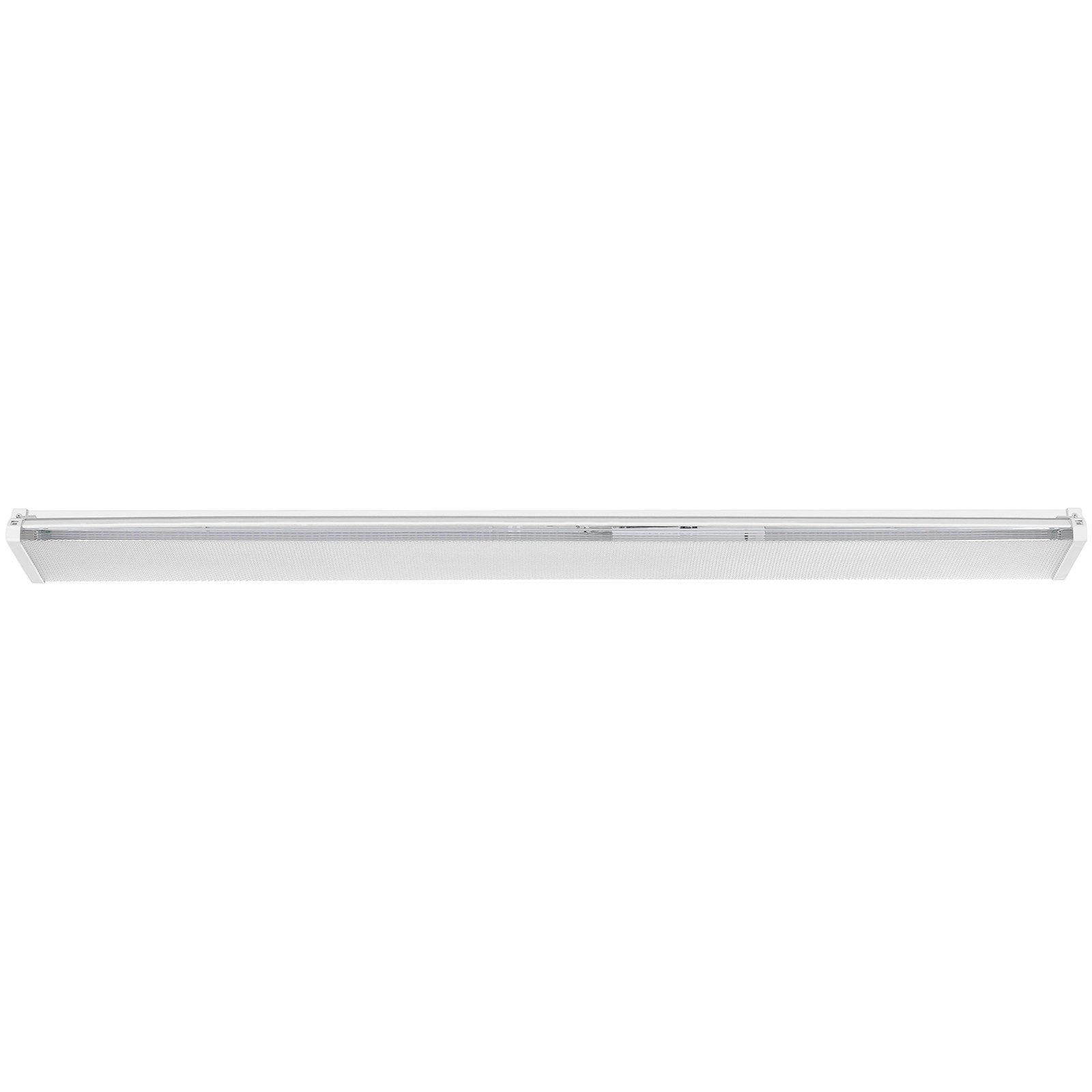 VEVOR 4FT LED Wraparound Light, 40W, 4500LM Flush Mount LED Shop Light, 6500K Daylight LED Kitchen Ceiling Lighting Fixtures, for Garage Office Laundry Craft Room Fluorescent Tube Replacement, FCC 
