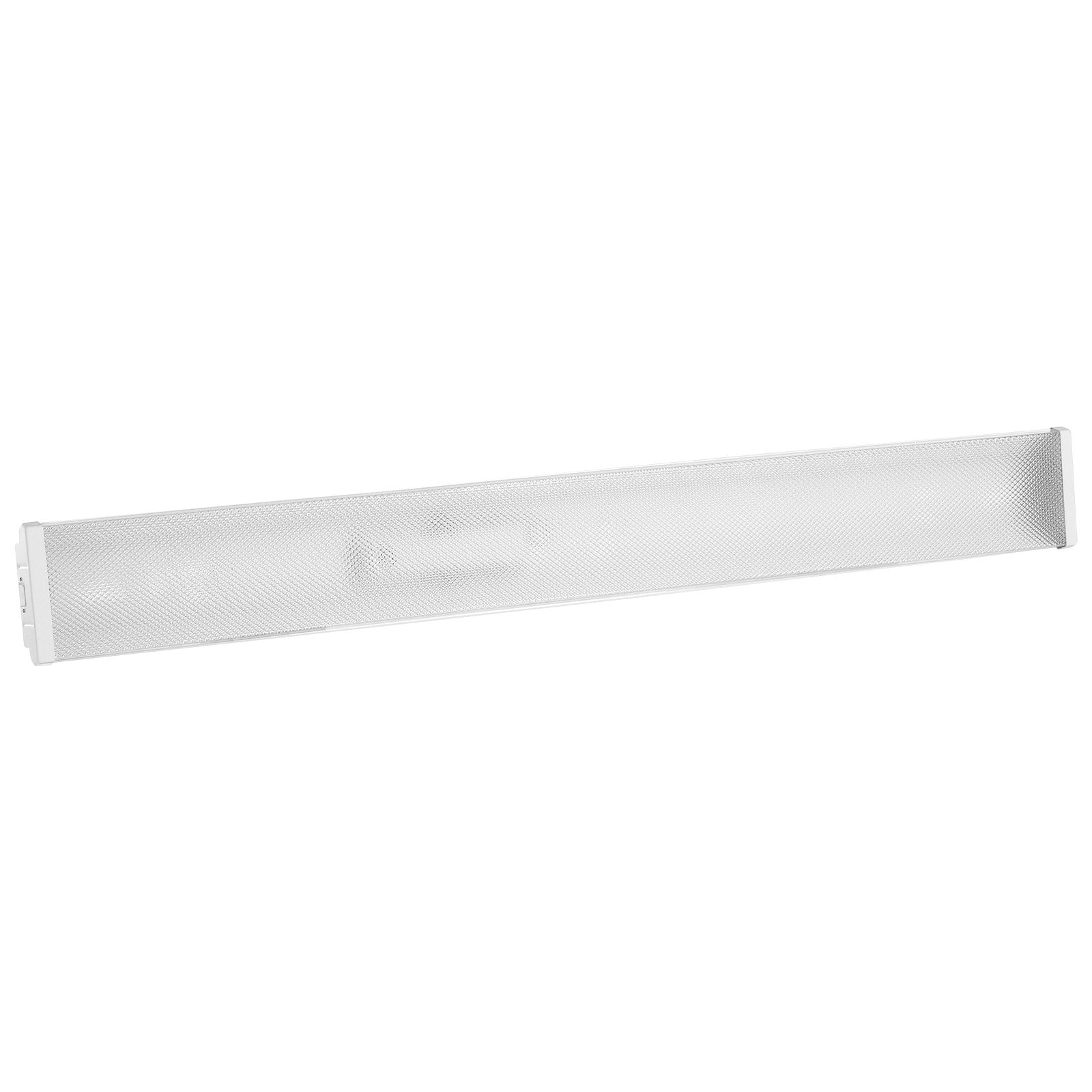 VEVOR 4FT LED Wraparound Light, 40W, 4500LM Flush Mount LED Shop Light, 6500K Daylight LED Kitchen Ceiling Lighting Fixtures, for Garage Office Laundry Craft Room Fluorescent Tube Replacement, FCC 