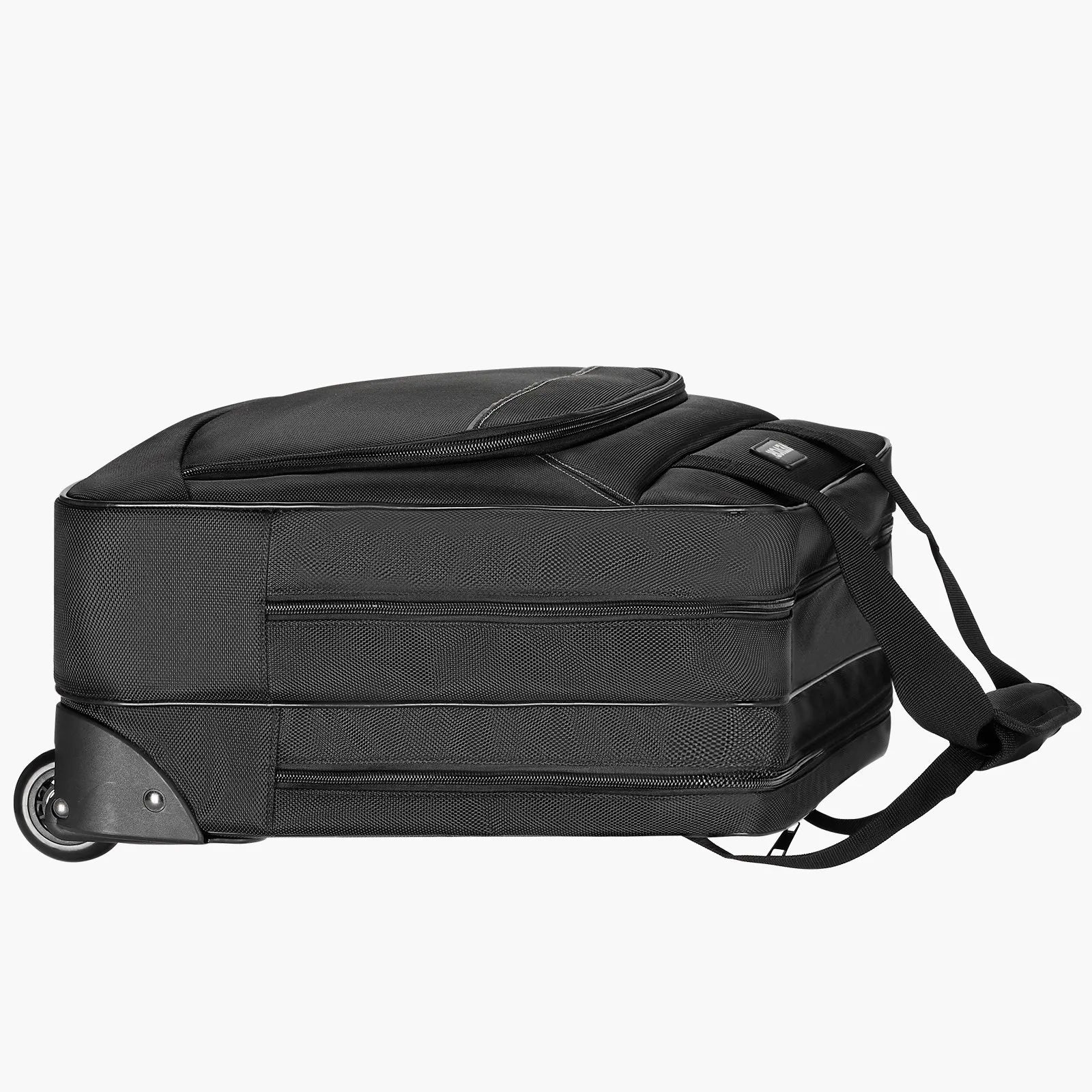 VEVOR Rolling Laptop Bag 15.6 Inch Wheeled Computer Bag for Women & Men Black