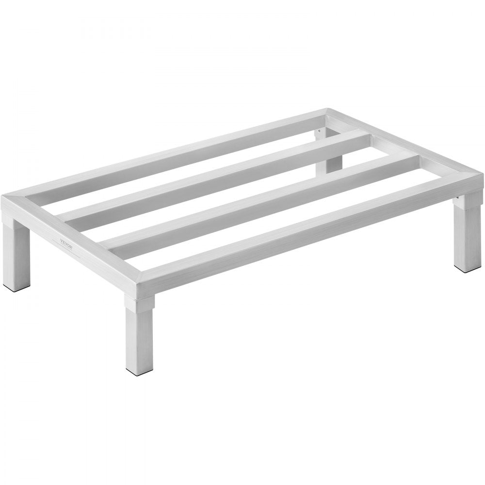 VEVOR Aluminum Dunnage Rack Stationary Dunnage Rack 36” x 20” x 8” Storage Rack 