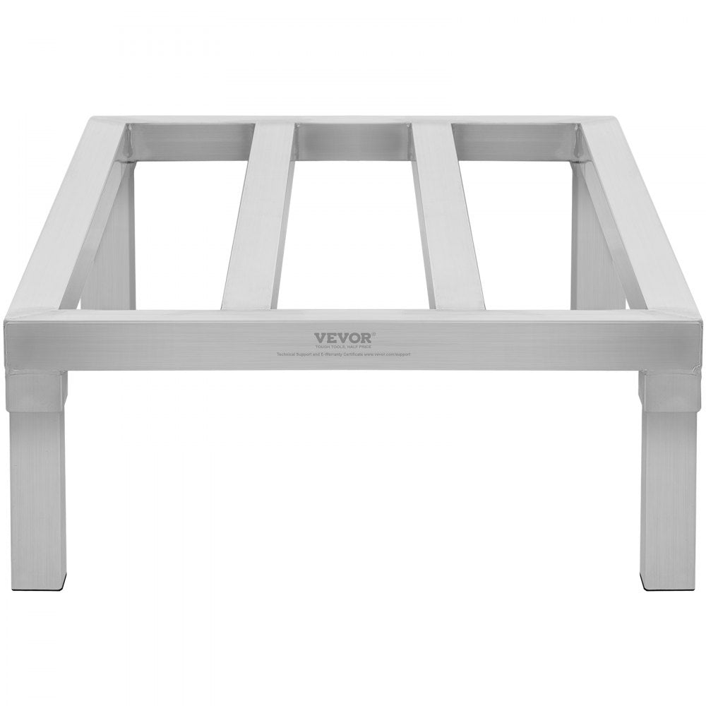 VEVOR Aluminum Dunnage Rack Stationary Dunnage Rack 36” x 20” x 8” Storage Rack 