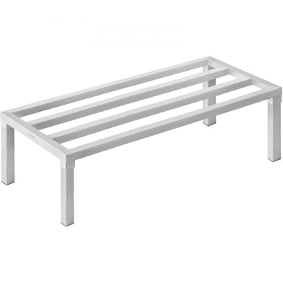 VEVOR Aluminum Dunnage Rack Stationary Dunnage Rack 48” x 20” x 12” Storage Rack 