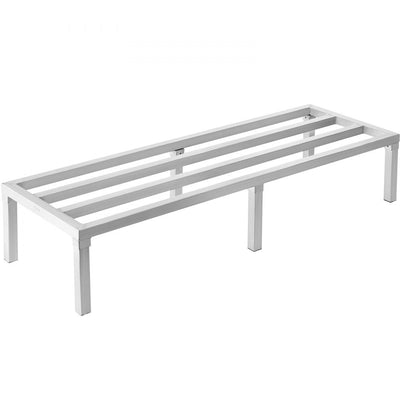 VEVOR Aluminum Dunnage Rack Stationary Dunnage Rack 60” x 20” x 12” Storage Rack 