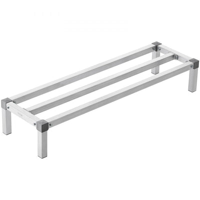 VEVOR Aluminum Dunnage Rack Stationary Dunnage Rack 48” x 14” x 8” Storage Rack 