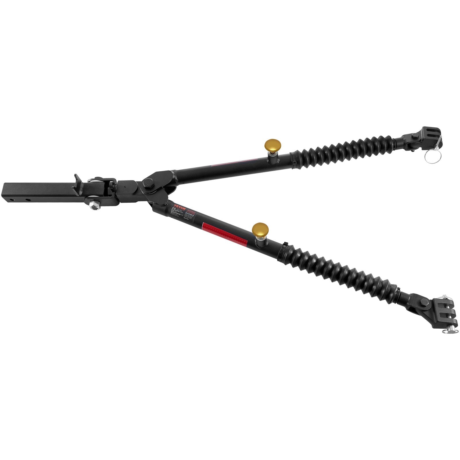 VEVOR Tow Bar Bumper Mount Tow Bar 10000 lbs Fits 2-inch Connector with Ropes 