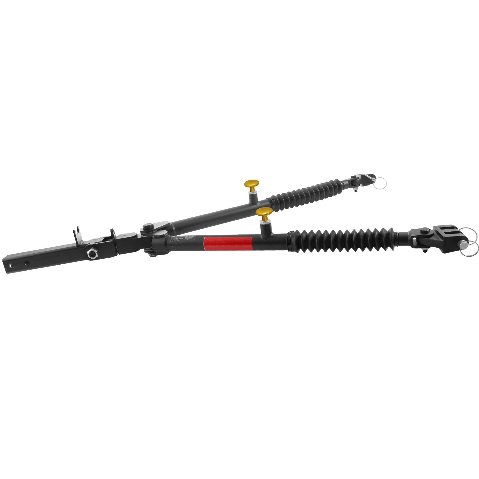 VEVOR Tow Bar Bumper Mount Tow Bar 10000 lbs Fits 2-inch Connector with Ropes 