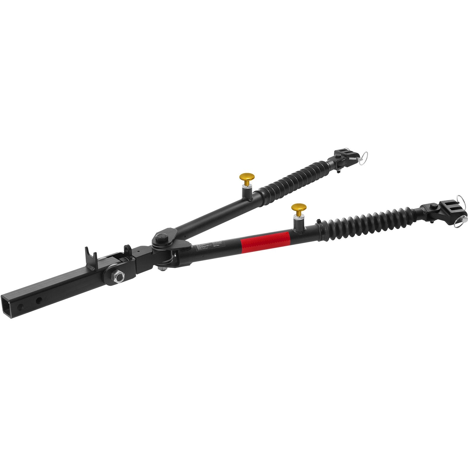 VEVOR Tow Bar Bumper Mount Tow Bar 7500 lbs Fits 2-inch Connector with Ropes 