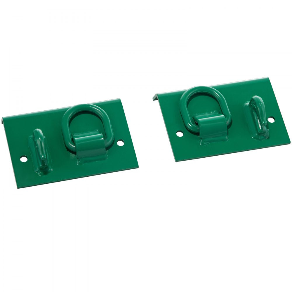 VEVOR Tractor Bolt on Hooks, 1/4\" Bolt on Grab Hooks, 4700LBS G70 Forged Bolt on Hooks for Tractor Bucket with 1/2\" Shackles, Work Well for Tractor Bucket, RV, UTV, Truck Hardware Included 