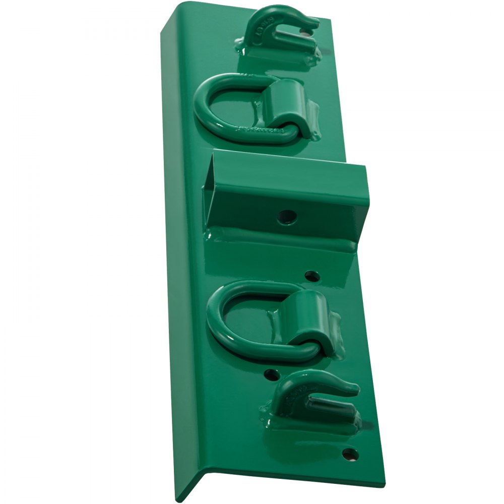 VEVOR Tractor Bolt on Hooks, 1/4" Compact Bolt on Grab Hooks, Max 4700LBS G70 Forged Bolt on Hooks for Tractor Bucket w/ 1/2" Shackles, Work Well for Tractor Bucket, RV, UTV, Truck Hardware Include 