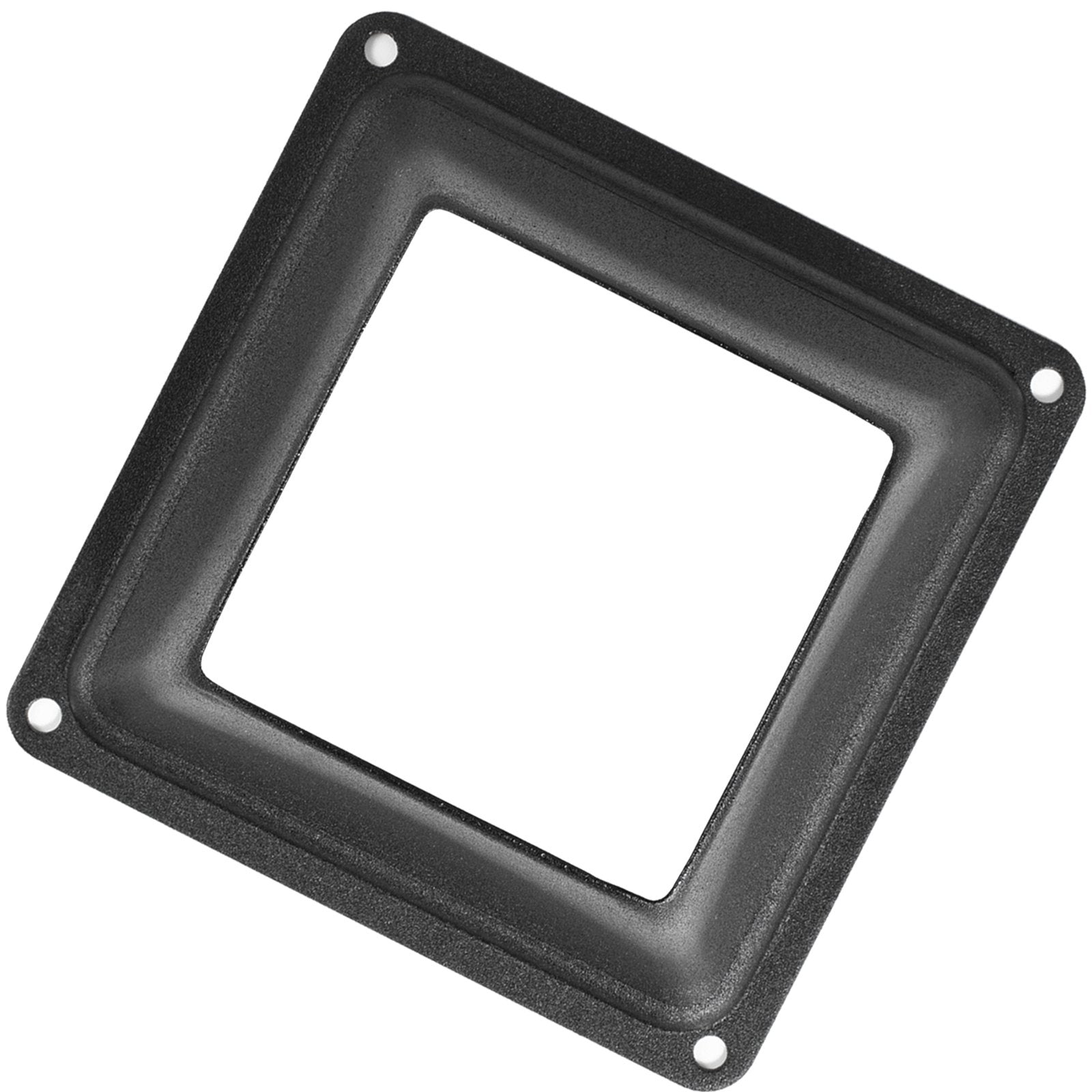 VEVOR Deck Post Base 10 PCS Post Base Skirt 4 x 4 Inch Post Support Flange 2.5 LBS Deck Post Skirt Black Powder-Coated Decking Post Base with Thick Steel for Deck Supports Porch Railing Post Holders 