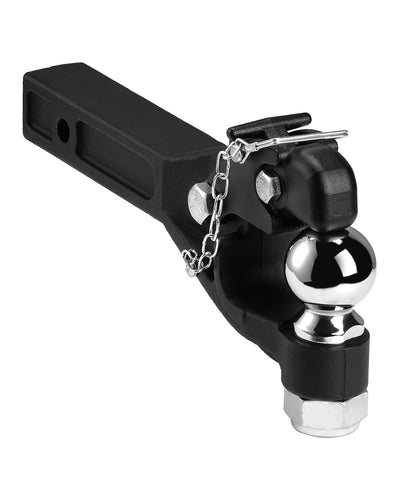 VEVOR Pintle Hitch 2" Receiver Hook for 2.5 to 3-inch Lunette Ring 20000 lbs 