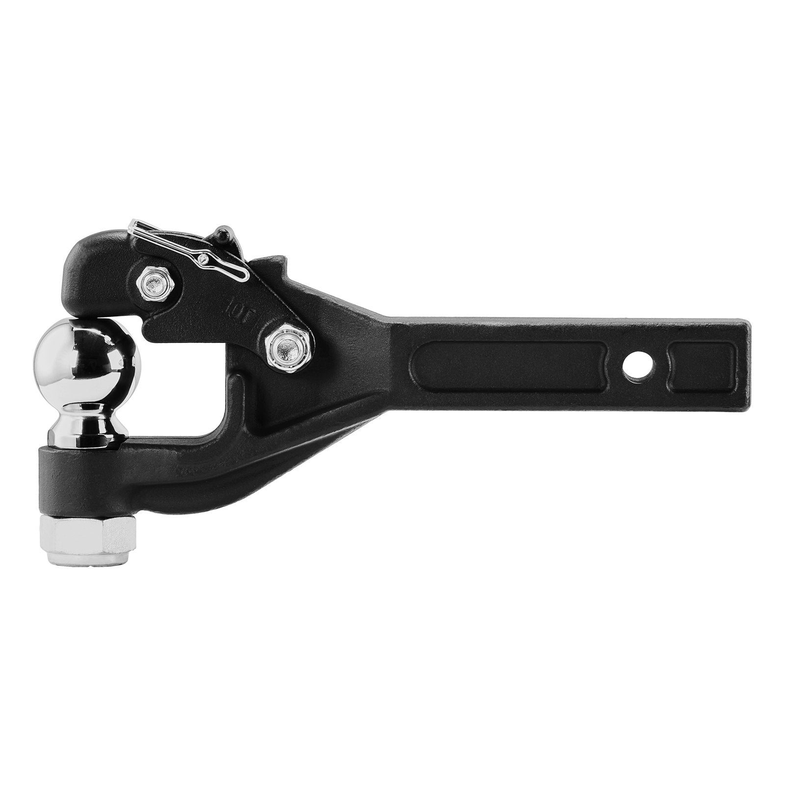 VEVOR Pintle Hitch 2" Receiver Hook for 2.5 to 3-inch Lunette Ring 20000 lbs 